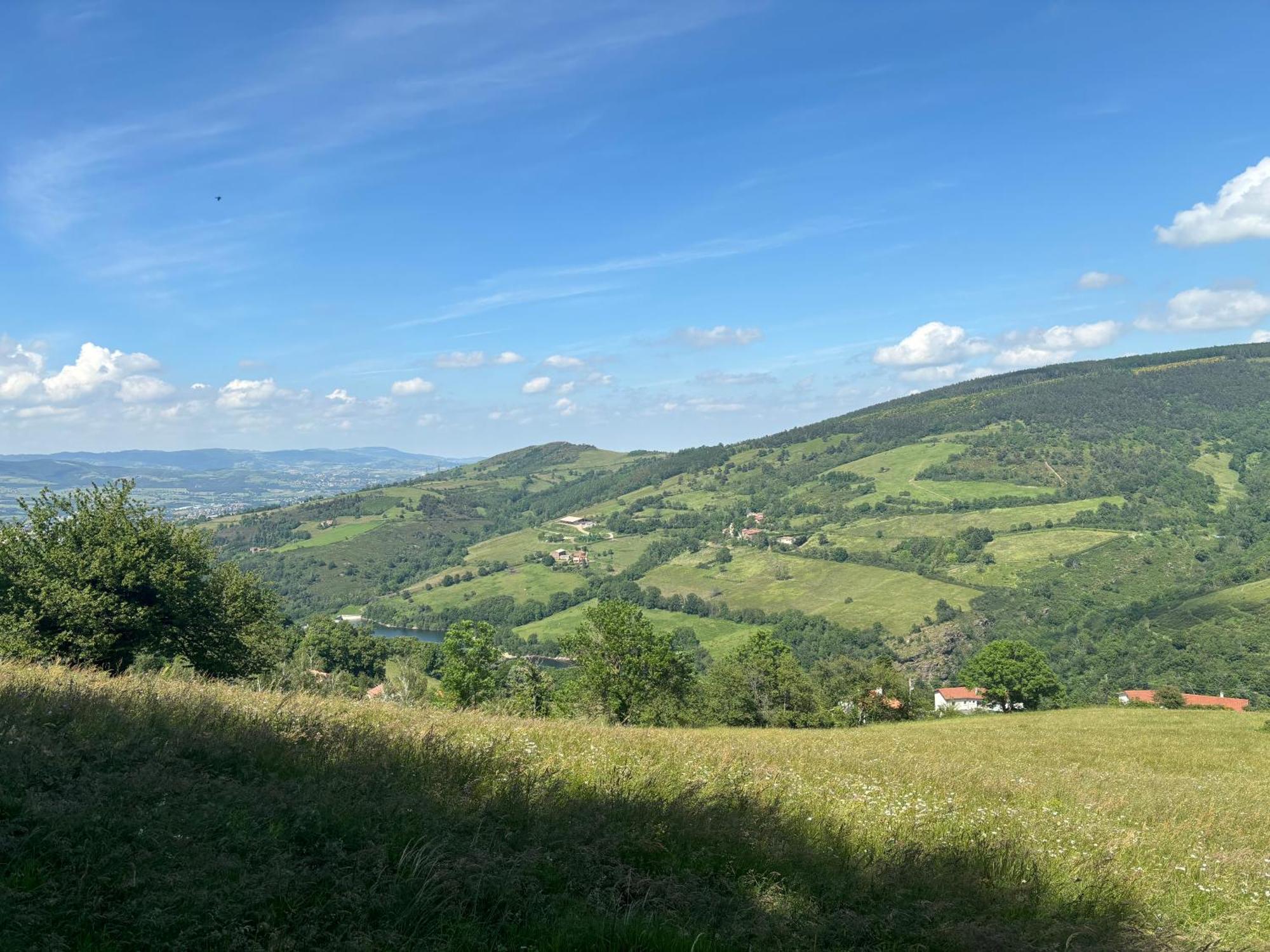 Les Terrasses Du Pilat Apartment La Valla-en-Gier Bagian luar foto